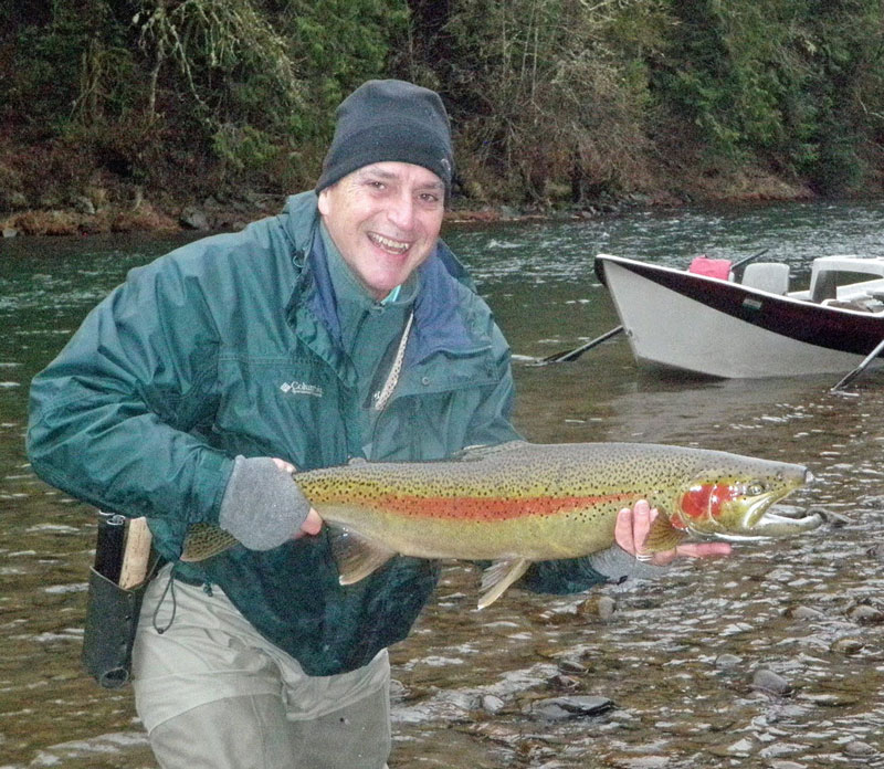 Steve Jones with fish